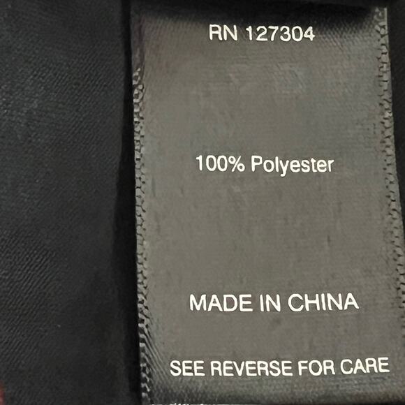 Ali Miles Tunic Top 3X Red Shiny Asymmetric Black Toggle Buttons Artsy Lagenlook - Picture 6 of 8